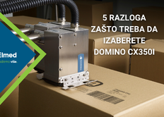 Pet razloga da nadogradite svoju tehnologiju kodiranja sekundarnog pakovanja sa Domino Piezo inkjet štampačom