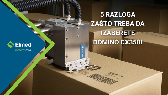 Pet razloga da nadogradite svoju tehnologiju kodiranja sekundarnog pakovanja sa Domino Piezo inkjet štampačom